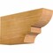 Ekena Millwork Ridgewood Rough Sawn Rafter Tail, Western Red Cedar, 4"W x 8"H x 16"L RFT04X08X16RID00RWR - alternate 1